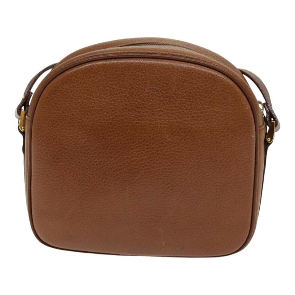 Luxury BurberrySs Shoulder Bag Leather Brown Auth ep5049
