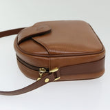 Luxury BurberrySs Shoulder Bag Leather Brown Auth ep5049