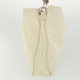 Gucci Bamboo Shoulder Bag Canvas 2way White 1577 ep700