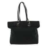 Gucci GG Canvas Shoulder Bag Black 140274 ep717