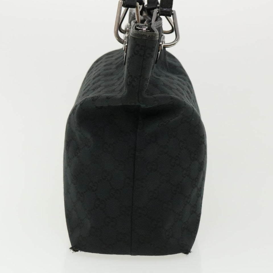 Gucci GG Canvas Shoulder Bag Black 140274 ep717