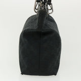 Gucci GG Canvas Shoulder Bag Black 140274 ep717