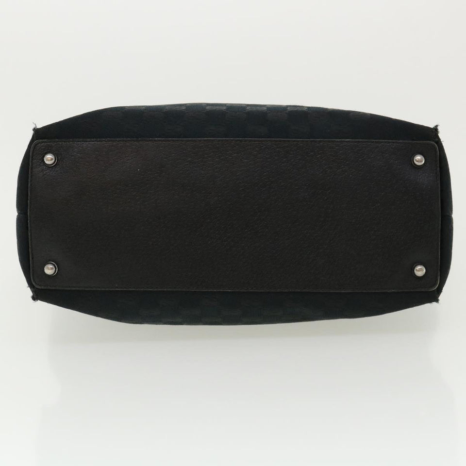 Gucci GG Canvas Shoulder Bag Black 140274 ep717