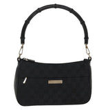 Gucci GG Canvas Bamboo Hand Bag Black 001.3870 001274 ep811