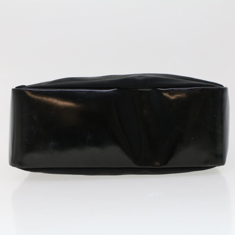 Gucci Bamboo Shoulder Bag Nylon Leather Black 000•1014•0575 5 ep820