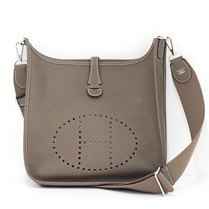 Hermes Shoulder Bag Taurillon Clemence Etope Evelyn 3 PM