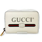 Gucci Coin case 496319 leather white Sherry line