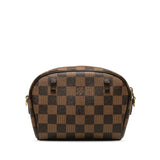 Louis Vuitton Pochette Ipanema Damier Shoulder Bag Crossbody Bag Brown