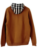 Luxury Burberry Vintage Check Hoodie Birch Brown