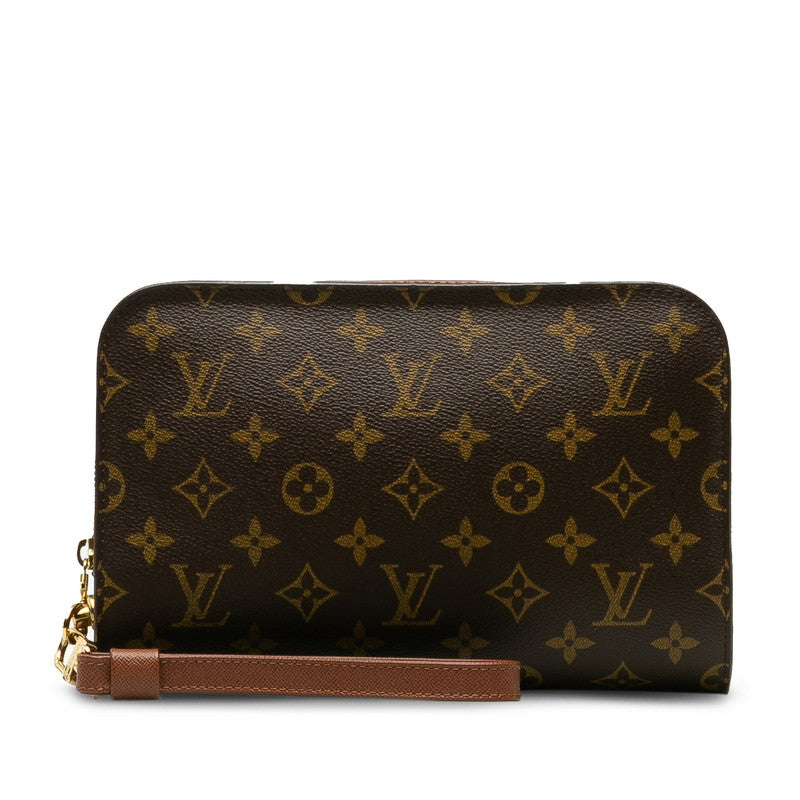 Louis Vuitton Monogram Second Bag PVC/Leather Brown
