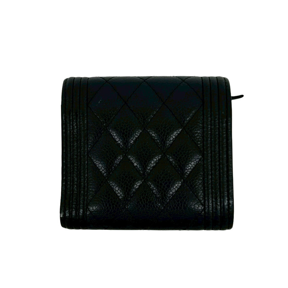 Chanel Matelassé Caviar Skin Wallet