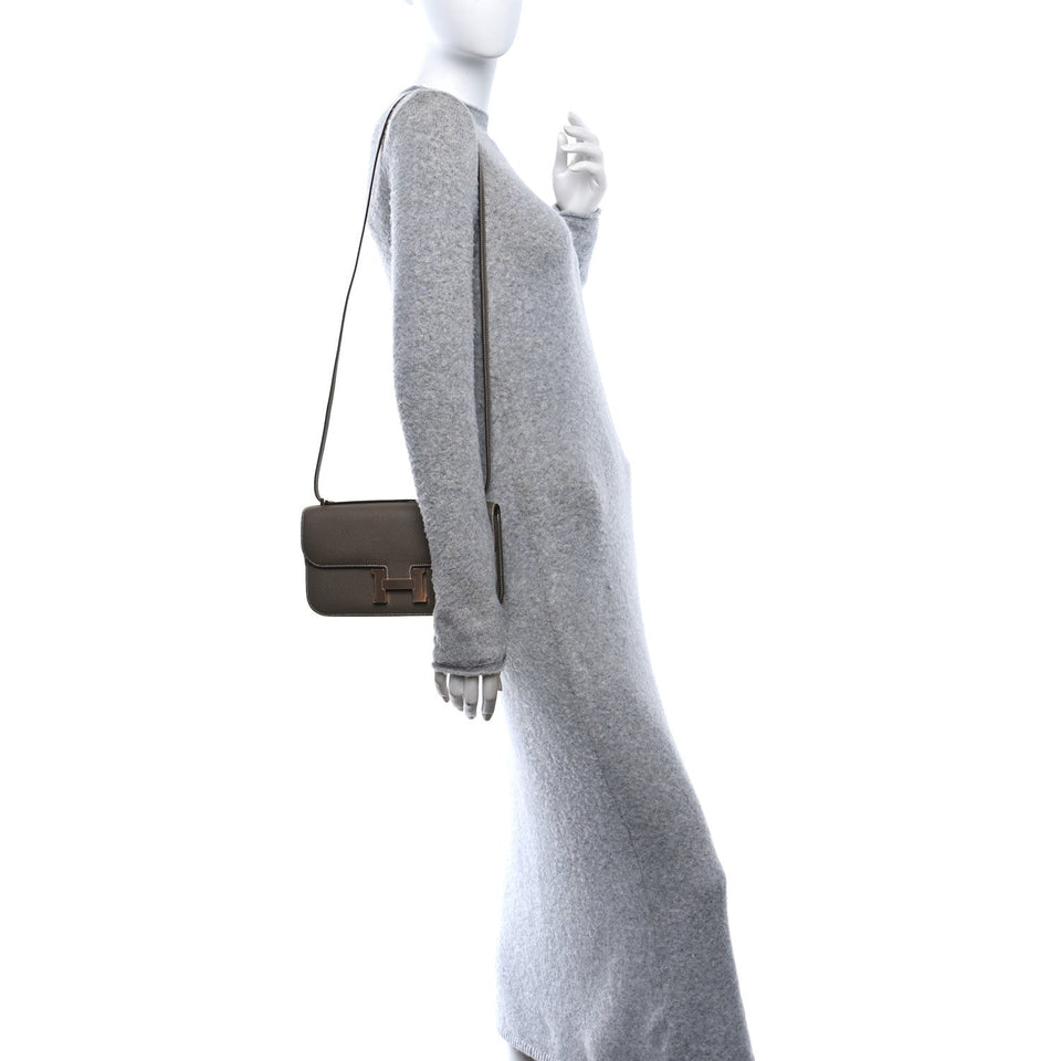Hermes Epsom Constance Elan 25 Etoupe
