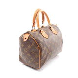 Louis Vuitton Monogram Handbag, Brown, Coated Canvas