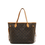 Louis Vuitton Monogram Neverfull Tote Bag PVC/Leather Brown