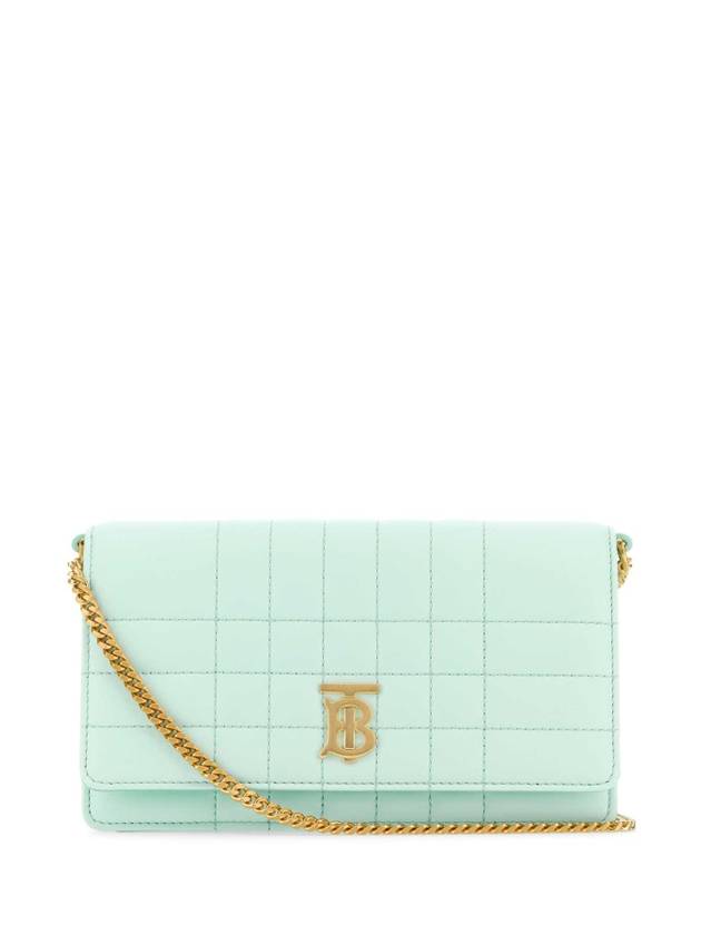 Luxury Burberry Lola Chain Strap Cross Bag Blue