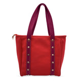 Louis Vuitton Red Magenta Cabas Mm Antigua Tote Bag Handbag