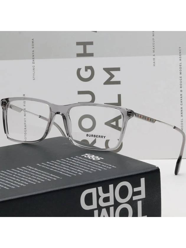 Luxury Burberry Eyewear Harrington Horn-rimmed Eyeglasses Grey