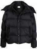 Luxury Burberry Detachable Down Padding Black