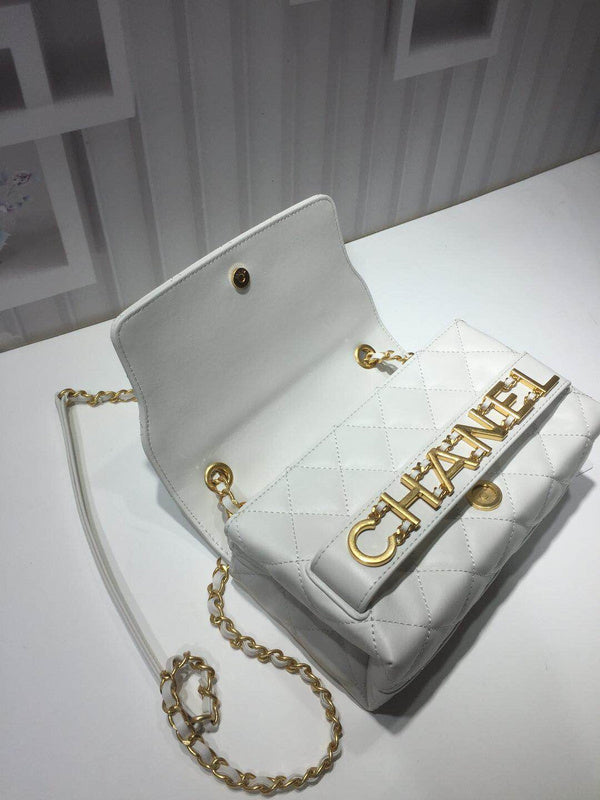 Luxury Premium Chanel White Quilted Chain Bag – Bags Junction