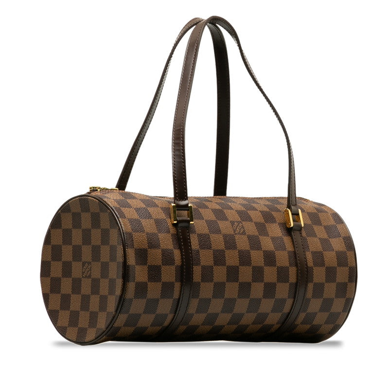 Louis Vuitton Damier Papillon 30 Handbag Brown PVC Leather