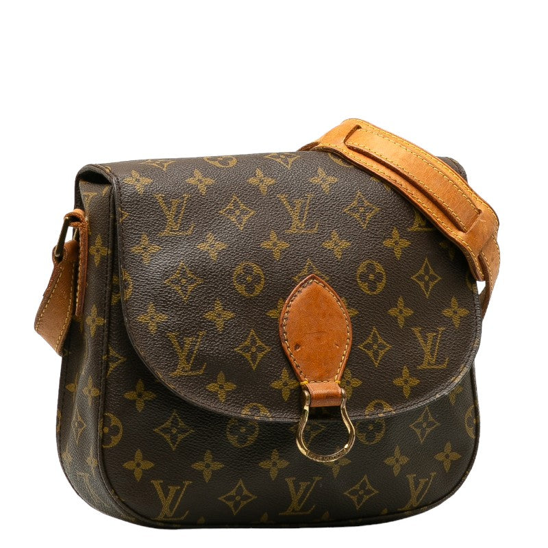 Louis Vuitton Monogram Shoulder Bag PVC/Leather Brown