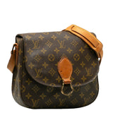 Louis Vuitton Monogram Shoulder Bag PVC/Leather Brown