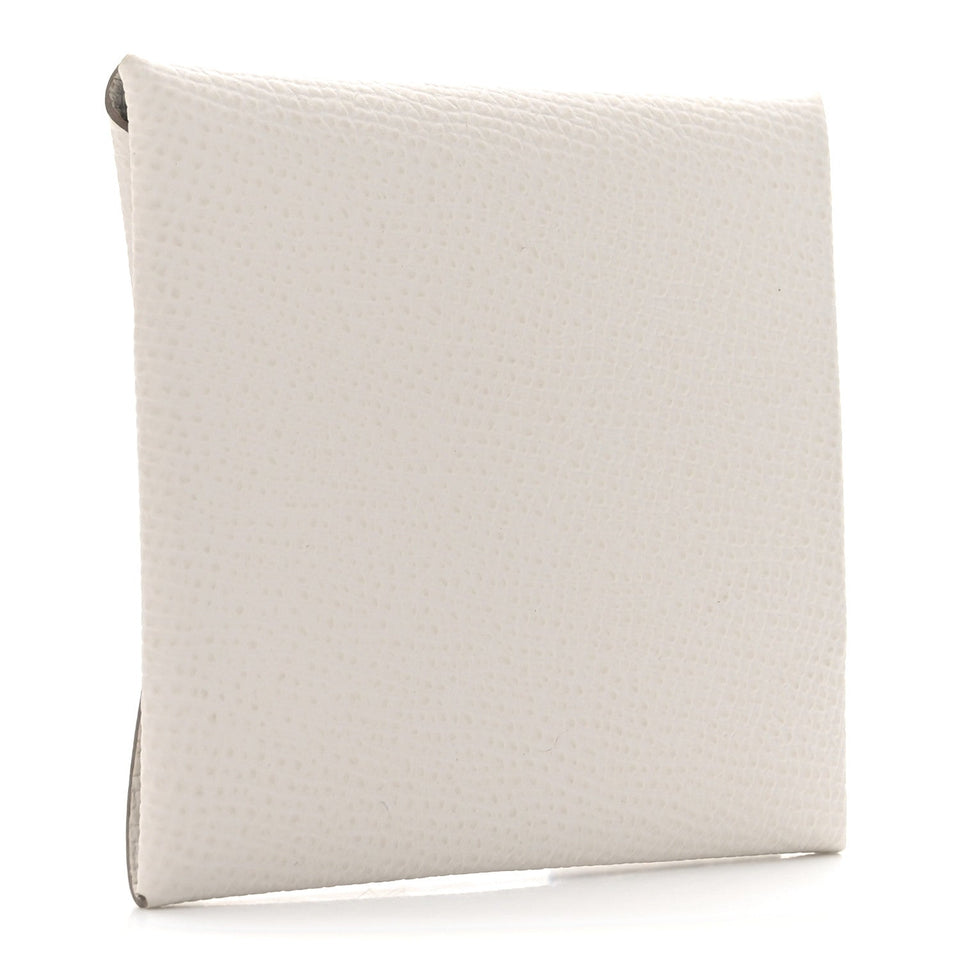 Hermes Epsom Bastia Coin Purse Craie