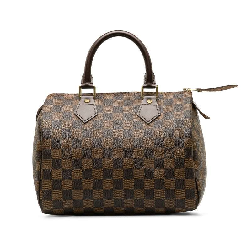 Louis Vuitton Louis Vuitton Damière PVC/Leather Handbags Evan Brown Ladies Market