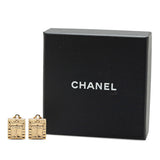 Chanel Gold Plated Classic Earrings 02P