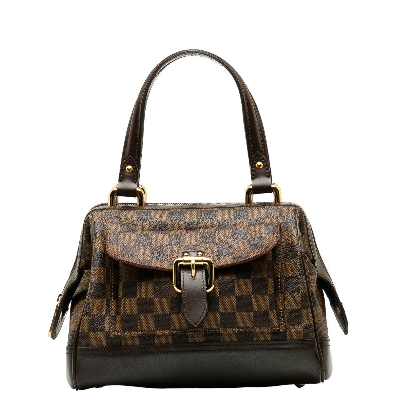 Louis Vuitton Louis Vuitton Damière Handbag PVC/Leather Brown