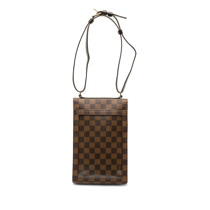 Louis Vuitton Louis Vuitton Damière Evene Shoulder Bag PVC/Leather Brown