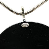 Chanel Metal Logo Necklace 00A
