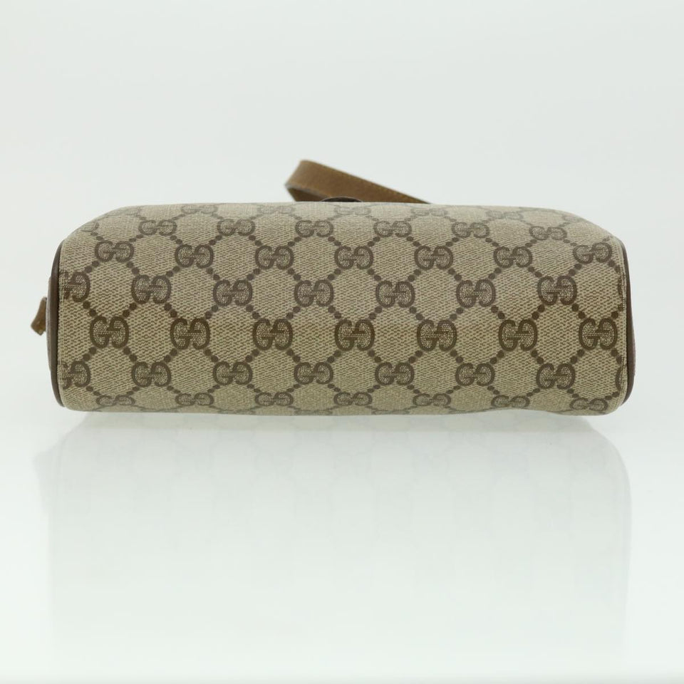 Gucci GG Canvas Web Sherry Line Shoulder Bag Beige Red Green 8902018 fm1530