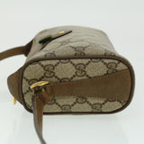 Gucci GG Canvas Web Sherry Line Shoulder Bag Beige Red Green 8902018 fm1530