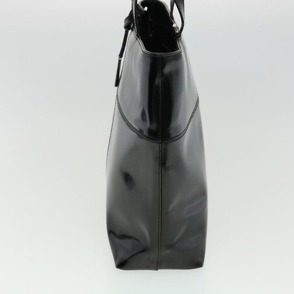 Gucci Hand Bag Leather 3Set Black fm1716
