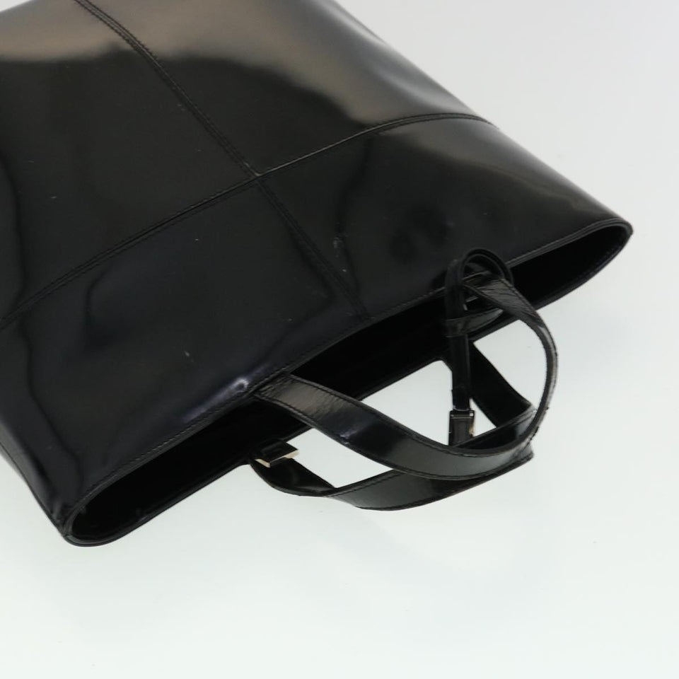 Gucci Hand Bag Leather 3Set Black fm1716