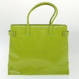 Gucci Shoulder Bag Leather 3Set Black Green fm1718