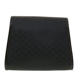 Gucci Micro GG Canvas Turn Lock Shoulder Bag Black fm1814