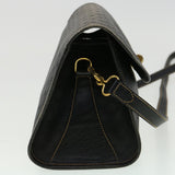 Gucci Micro GG Canvas Turn Lock Shoulder Bag Black fm1814