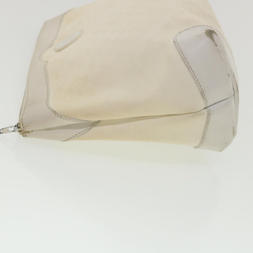 Gucci Micro GG Canvas Clutch Bag White 014.904.0597 fm1931
