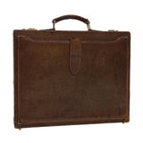 Gucci Trunk Leather Brown fm2218
