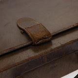 Gucci Trunk Leather Brown fm2218