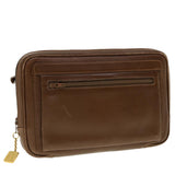 Gucci Clutch Bag Leather Brown 006.23.0014 fm2288