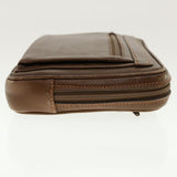 Gucci Clutch Bag Leather Brown 006.23.0014 fm2288