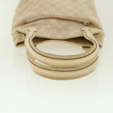 Gucci GG Canvas Shoulder Bag Beige 002 1075 002053 fm2315