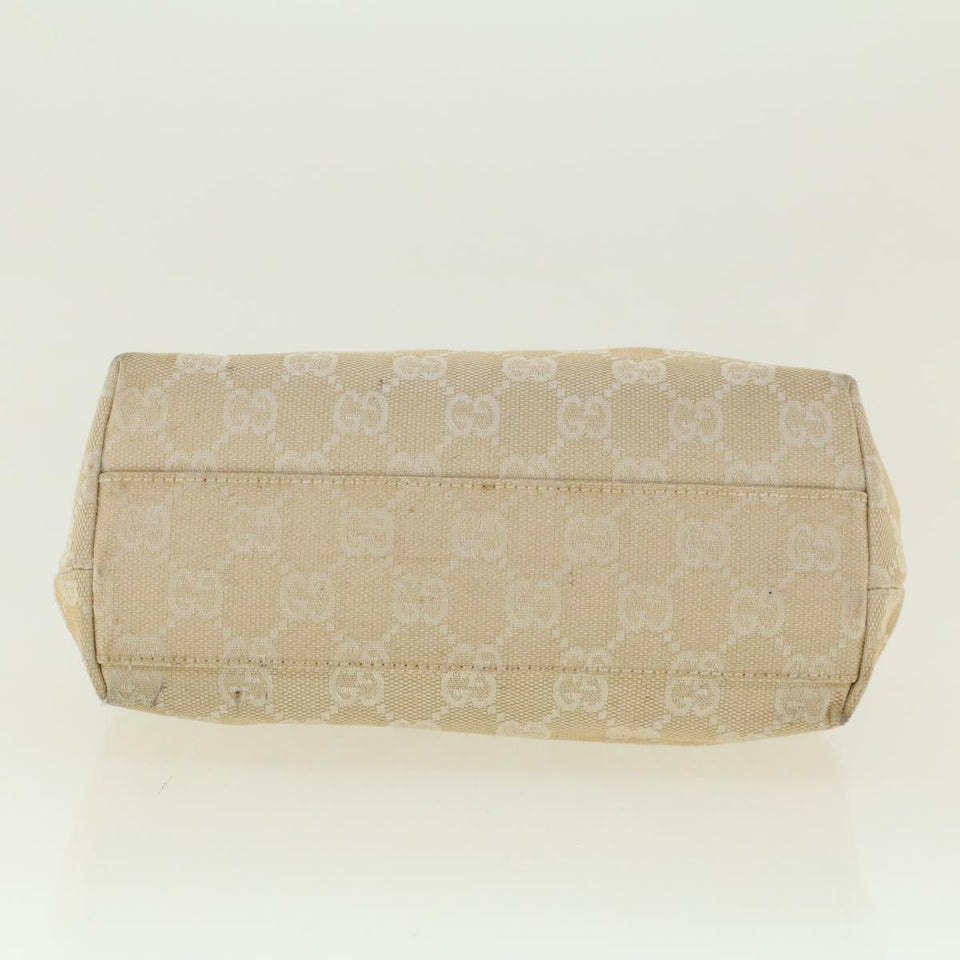 Gucci GG Canvas Shoulder Bag Beige 002 1075 002053 fm2315