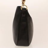 Gucci Bamboo Shoulder Bag Leather Black fm2318