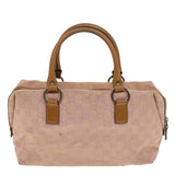 Gucci GG Canvas Hand Bag Pink 113009 fm2349