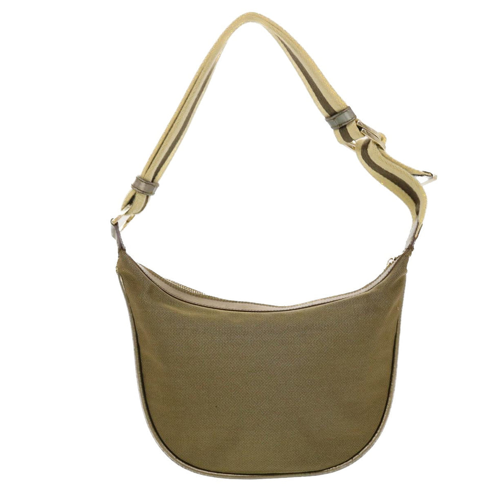 Gucci Sherry Line Shoulder Bag Canvas Bronze Beige Brown 001 4186 fm2350