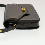 Gucci Shoulder Bag Patent leather Black fm2405